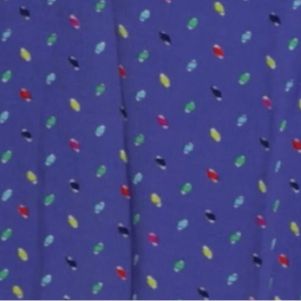 KATE SPADE Magnolia Petit Christmas Light  Full Skirt Purple Size 0 (XS) - Picture 7 of 11